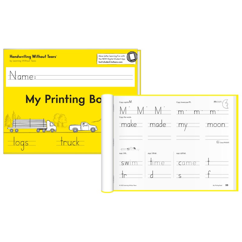Handwriting Without Tears, 1st Grade Printing Bundle, Age 6+, 1st Grade+, Student Workbook, Writing Journal & Teacher's Guide, School & Home, Language Arts, Tutoring, Tiny Pencils, Desk Strip - Image 3
